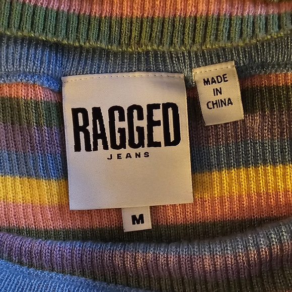 Ragged Priest Pastel Rainbow Sweater Set Size Small/Medium - Picture 3 of 4